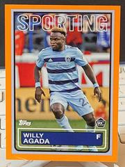 Willy Agada [Orange] #83T-13 Soccer Cards 2023 Topps MLS 1983 Futbol Prices