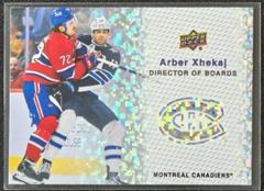 Arber Xhekaj [Sparkle] #DB-10 Hockey Cards 2023 Upper Deck Director of Boards Prices