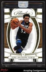 Karl Anthony Towns [Gold] Basketball Cards 2021 Panini Flawless Prices
