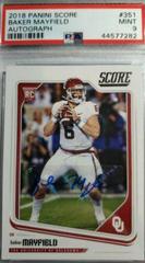 Baker Mayfield [Autograph] #351 Football Cards 2018 Score Prices