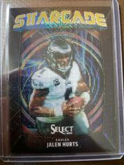Jalen Hurts [Gold] #STAR-1 Football Cards 2022 Panini Select Starcade Prices