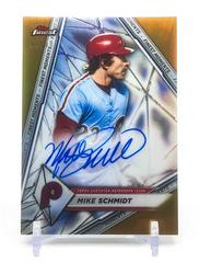 Mike Schmidt [Gold] #FMA-MS Baseball Cards 2022 Topps Finest Moments Autographs Prices