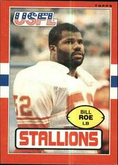 Bill Roe Football Cards 1985 Topps USFL Prices