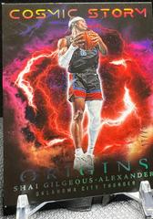 Shai Gilgeous-Alexander [Red] #3 Basketball Cards 2023 Panini Origins Cosmic Storm Prices