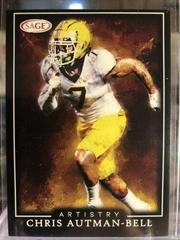 Chris autman-bell #art-cab Football Cards 2022 Sage Hit Artistry Prices