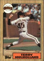 Terry Mulholland #536 Baseball Cards 1987 Topps Tiffany Prices