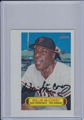 Willie McCovey Baseball Cards 2022 Topps Heritage Oversized 1973 Boxtopper Prices