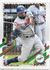 Mookie Betts Baseball Cards 2021 Topps Holiday Mega Box Prices