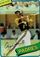 Ozzie Smith #393 Baseball Cards 1980 Topps Prices