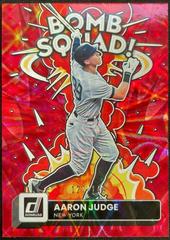 Aaron Judge [Red] #BS-6 Baseball Cards 2022 Panini Donruss Bomb Squad Prices