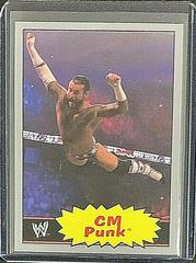 CM Punk [Silver] #12 Wrestling Cards 2012 Topps Heritage WWE Prices
