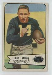 John Lattner Football Cards 1954 Bowman Prices