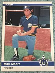 Mike Moore Baseball Cards 1984 Fleer Prices