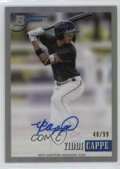 Yiddi Cappe [Refractor] #93PA-YCA Baseball Cards 2021 Bowman Heritage Chrome Prospect Autographs Prices