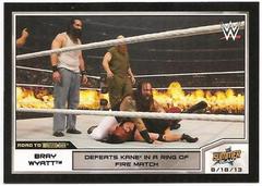 Bray Wyatt [Black] Wrestling Cards 2014 Topps WWE Road to Wrestlemania Prices