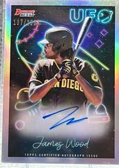 James Wood Baseball Cards 2022 Bowman's Best UFO Autographs Prices