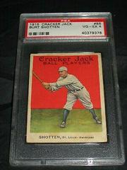 Burt Shotten #86 Baseball Cards 1915 Cracker Jack Prices