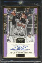 Adley Rutschman [Purple] #DCFA-AR Baseball Cards 2023 Topps Definitive Framed Autograph Collection Prices
