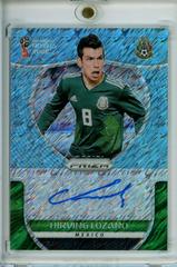 Hirving Lozano [Blue Shimmer] Soccer Cards 2018 Panini Prizm World Cup Signatures Prices