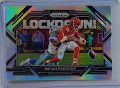 Micah Parsons [Silver] #L-6 Football Cards 2022 Panini Prizm Lockdown Prices