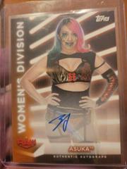 Asuka [Orange] Wrestling Cards 2021 Topps WWE Women's Division Autographs Prices