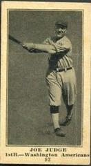 Joe Judge #93 Baseball Cards 1916 M101 4 Sporting News Prices