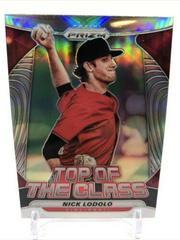 Nick Lodolo [Silver Prizm] Baseball Cards 2020 Panini Prizm Top of the Class Prices