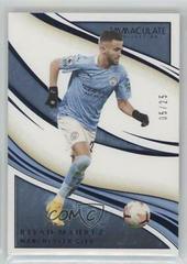 Riyad Mahrez [Sapphire] Soccer Cards 2020 Panini Immaculate Collection Prices