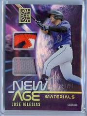 Jose Iglesias #NAM-JI Baseball Cards 2022 Panini Capstone New Age Materials Prices