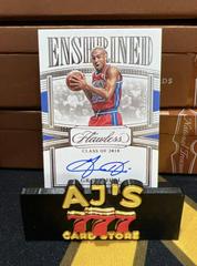 Grant Hill #30 Basketball Cards 2022 Panini Flawless Enshrined Signature Prices