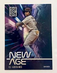 CJ Abrams #NA-19 Baseball Cards 2022 Panini Capstone New Age Prices