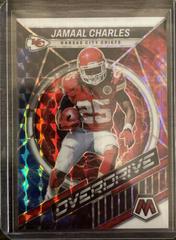 Jamaal Charles [White] Football Cards 2022 Panini Mosaic Overdrive Prices