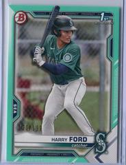 Harry Ford [Aqua] #BD-1 Baseball Cards 2021 Bowman Draft Prices