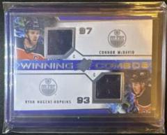Connor McDavid, Ryan Nugent Hopkins #WC-CMRN Hockey Cards 2021 SPx Winning Combos Prices