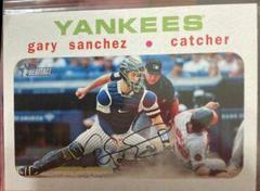 Gary Sanchez [White Border] #5 Baseball Cards 2020 Topps Heritage Prices