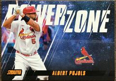 Albert Pujols [Orange] #PZ-16 Baseball Cards 2022 Stadium Club Power Zone Prices