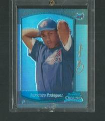 Francisco Rodriguez [Refractor] #321 Baseball Cards 2000 Bowman Chrome Prices