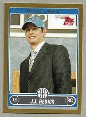 J.J. Redick [Gold] #240 Basketball Cards 2006 Topps Prices
