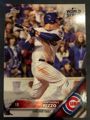 Anthony Rizzo #WS-21 Baseball Cards 2016 Topps Chicago Cubs World Series Champions Prices