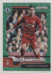 Roberto Firmino [Green Wave] Soccer Cards 2019 Panini Prizm Premier League Prices