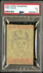 Tony Oliva Baseball Cards 1965 Topps Transfers Prices