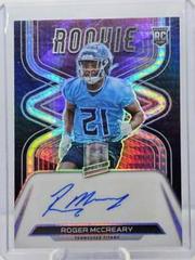 Roger McCreary [Neon Pink] Football Cards 2022 Panini Spectra Rookie Autographs Prices