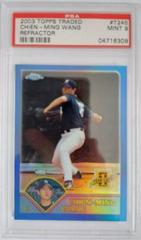 Chien Ming Wang [Refractor] #T245 Baseball Cards 2003 Topps Traded Prices