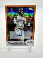 Emmanuel Rodriguez [Autograph Orange] #PD-27 Baseball Cards 2023 Topps Pro Debut Prices