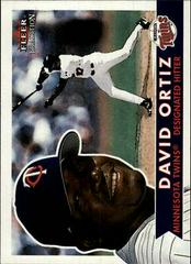 David Ortiz Baseball Cards 2001 Fleer Prices