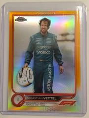Sebastian Vettel [Orange Red] #10 Racing Cards 2022 Topps Chrome Formula 1 Prices