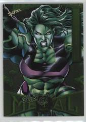 She-Hulk [Green] #77 Marvel 2022 Metal Universe Spider-Man Prices