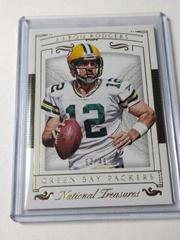 Aaron Rodgers [Gold] #94 Football Cards 2015 Panini National Treasures Prices