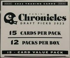 Cello Box Football Cards 2023 Panini Chronicles Draft Picks Prices