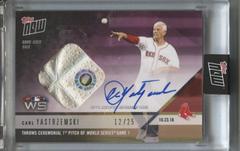 Carl Yastrzemski [Autograph Relics Purple] #926C Baseball Cards 2018 Topps Now Prices